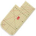 Ironing ruler, transparent
