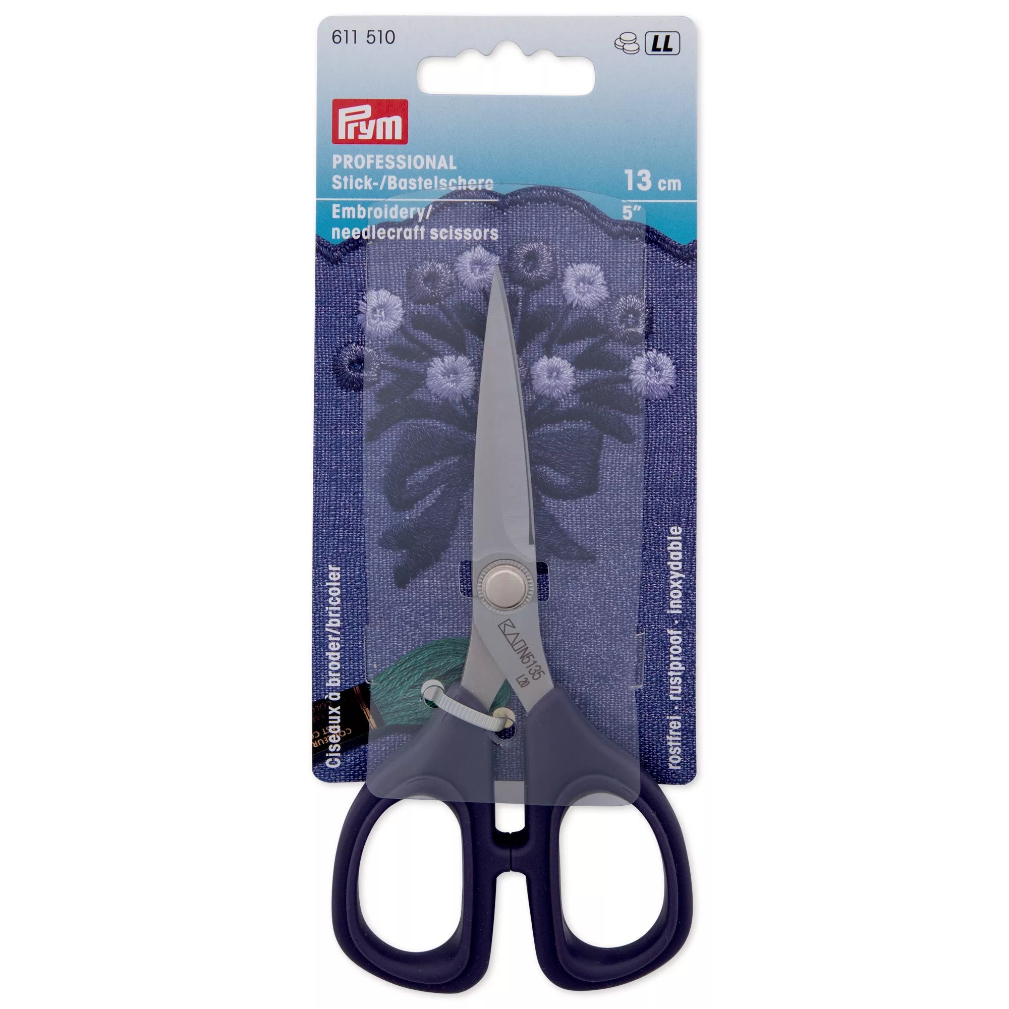 "Professional" Embroidery and Craft Scissors, 13cm