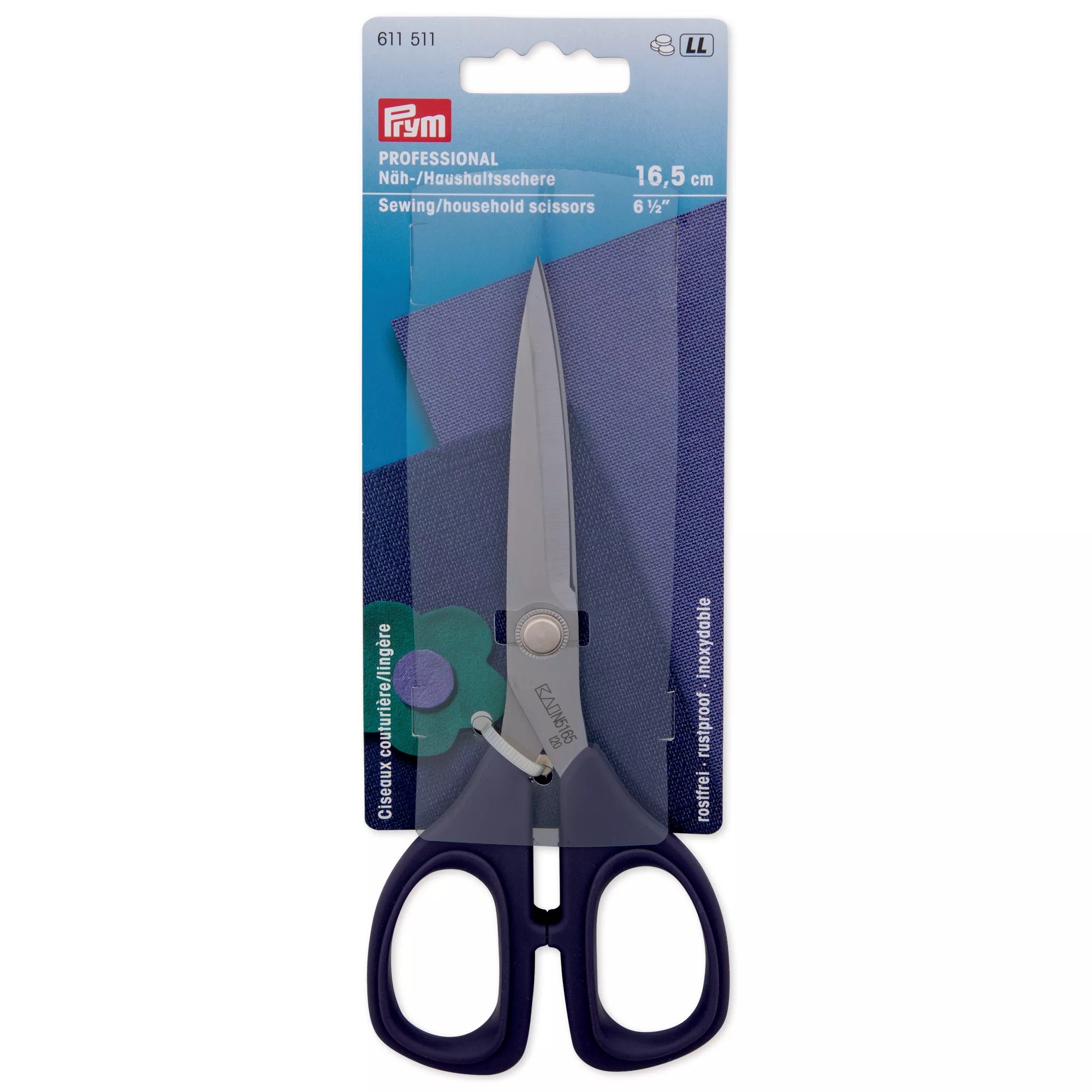 "Professional" Sewing and Household Scissors, 16.5 cm