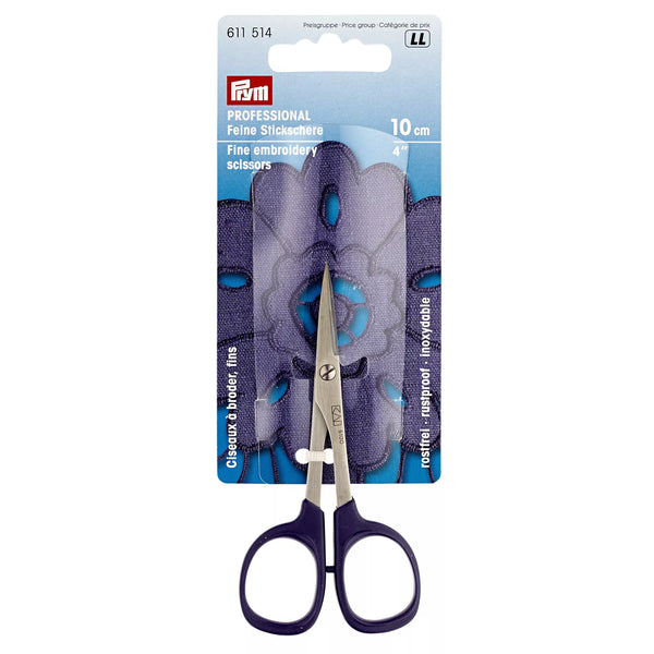 Embroidery Scissors "Professional", fine, 10cm