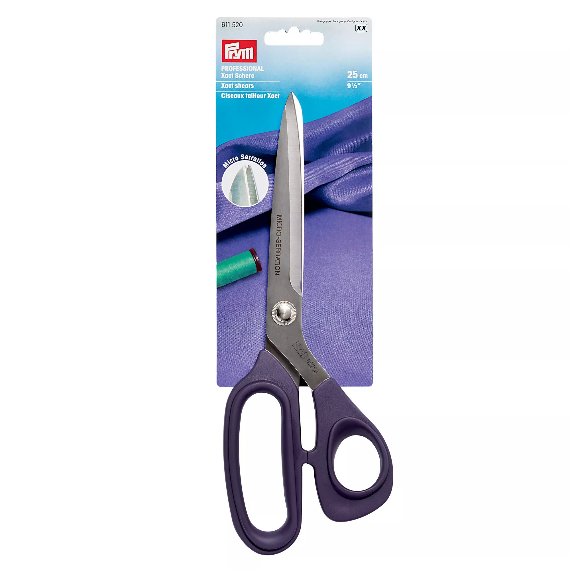 Schneiderschere "Professional" Xact 25cm, Micro Serration