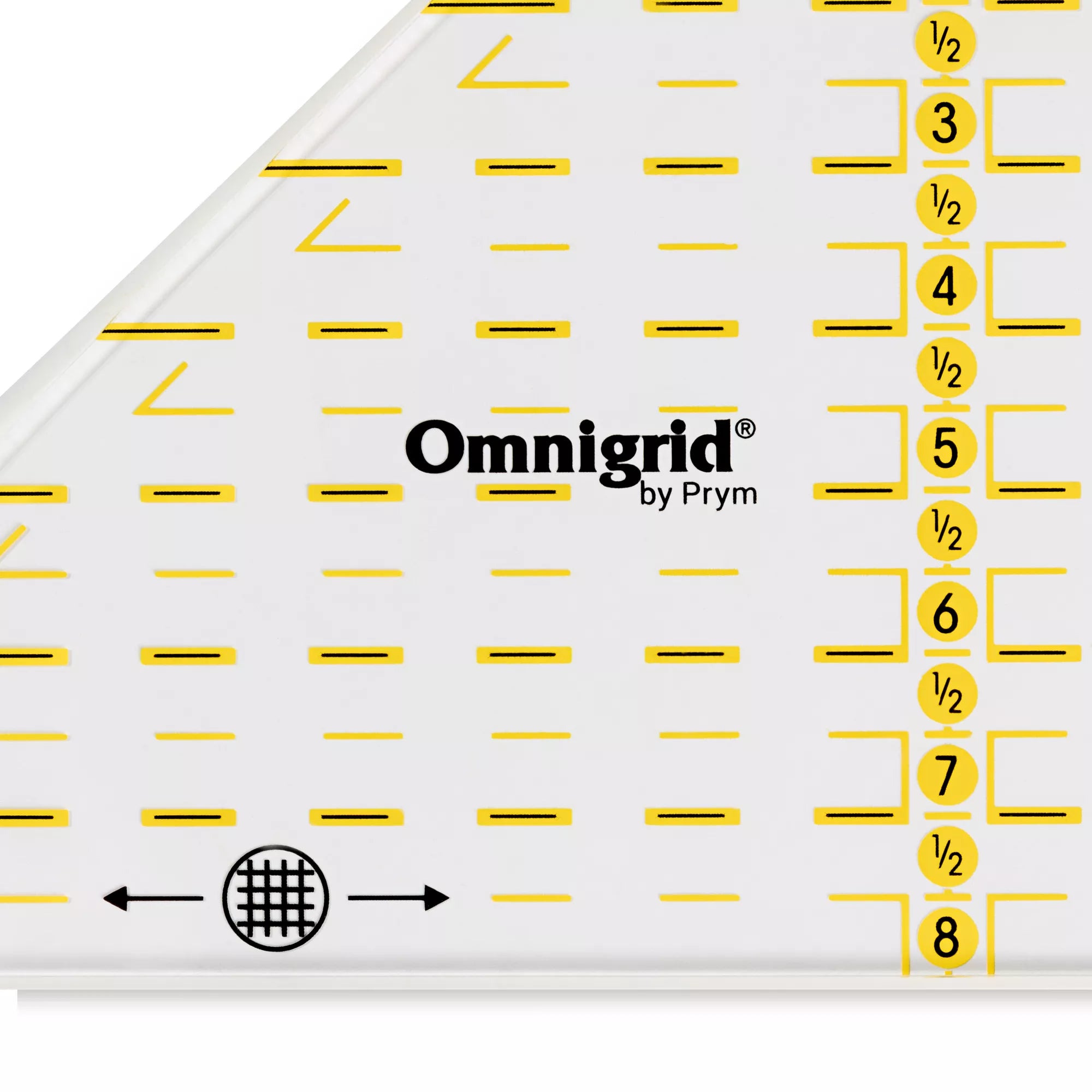 Omnigrid Speedy Triangles, inch or cm scale