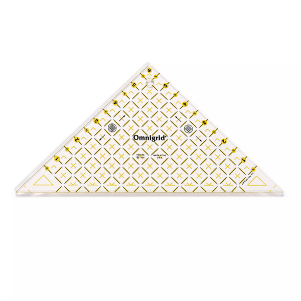 Triangles vifs ʹOmnigridʹ, échelle en pouces ou en cm