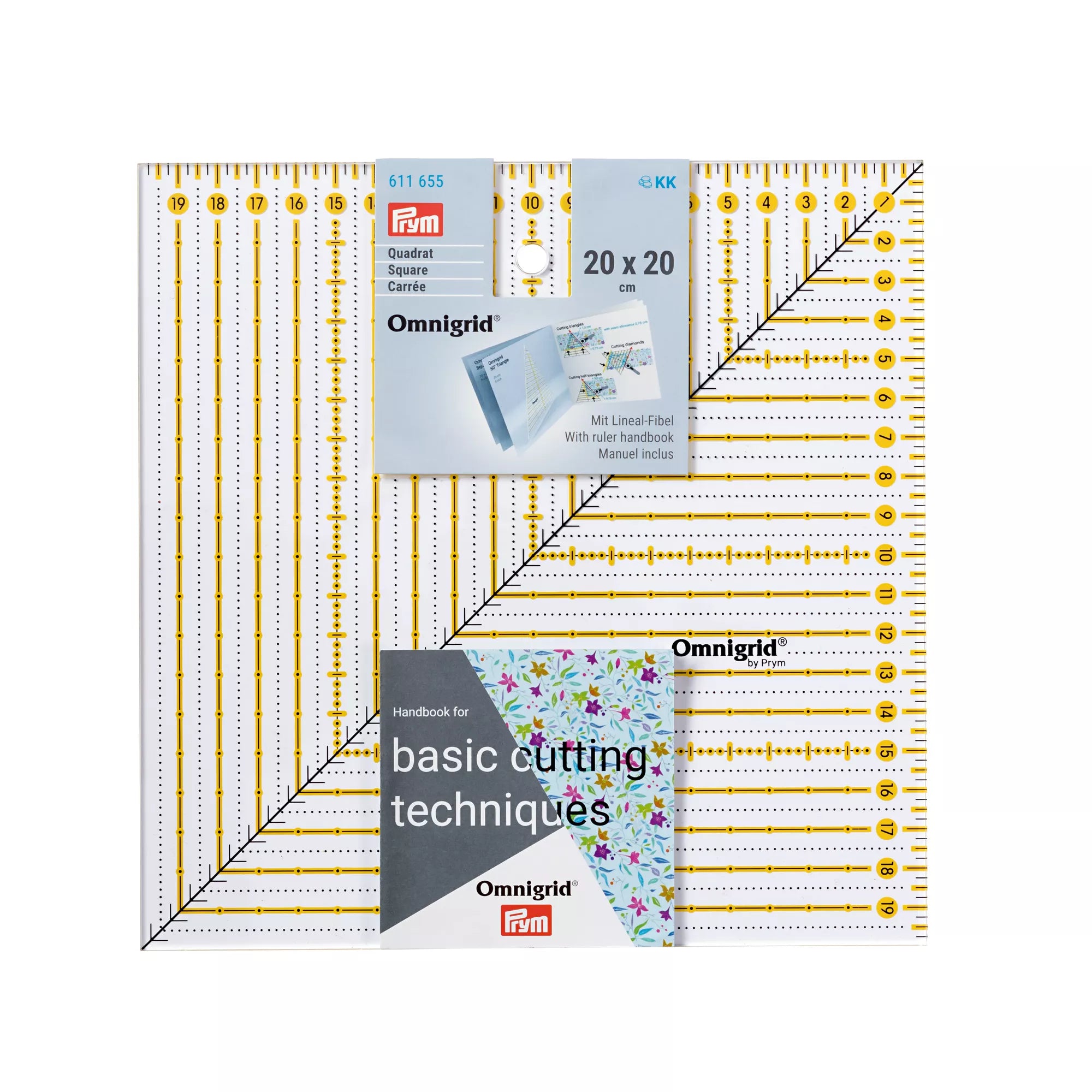 Patchwork Rulers, Squares in various sizes