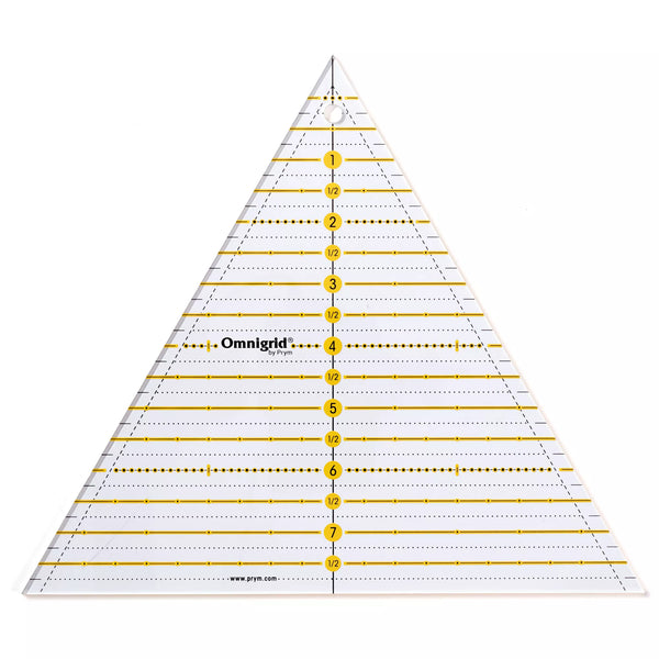 Règles de patchwork, Triangle 60° MULTI, diff. tailles