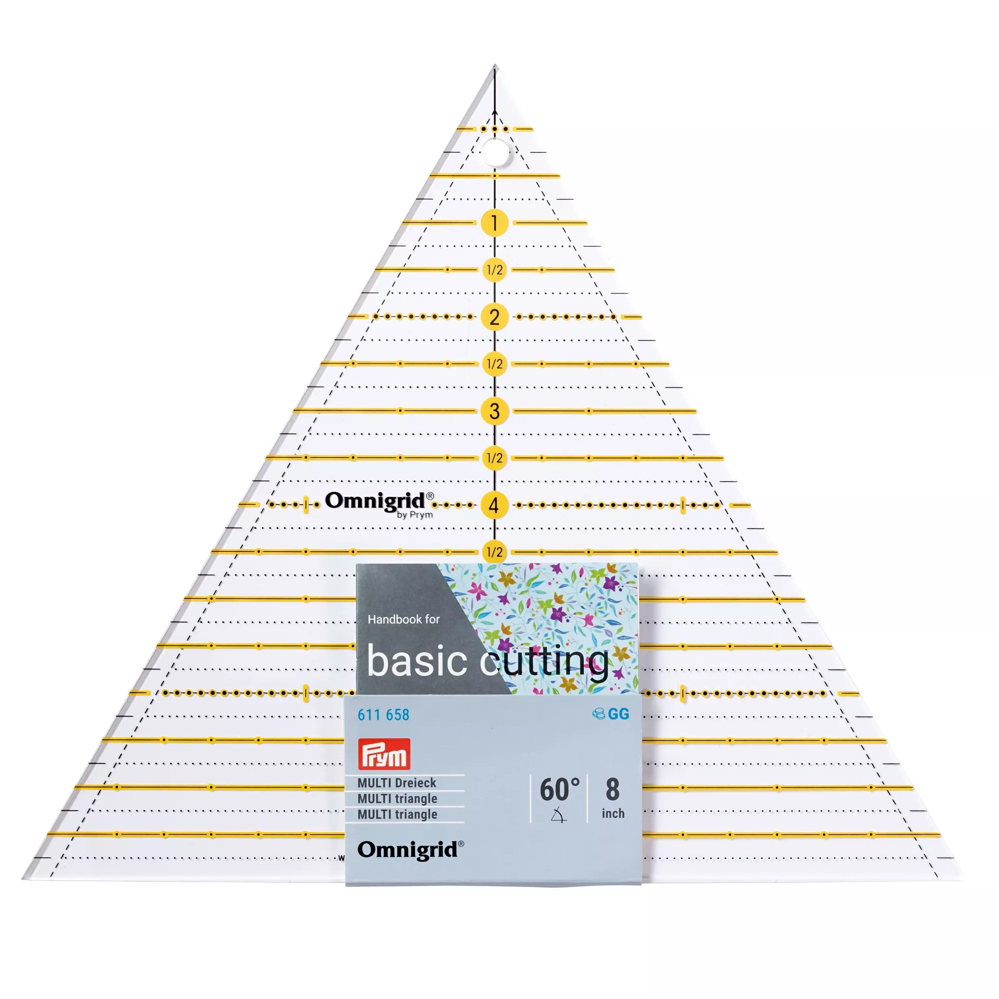 Patchwork Rulers, 60° Triangle MULTI, various sizes
