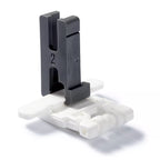 Zipper sewing machine feet