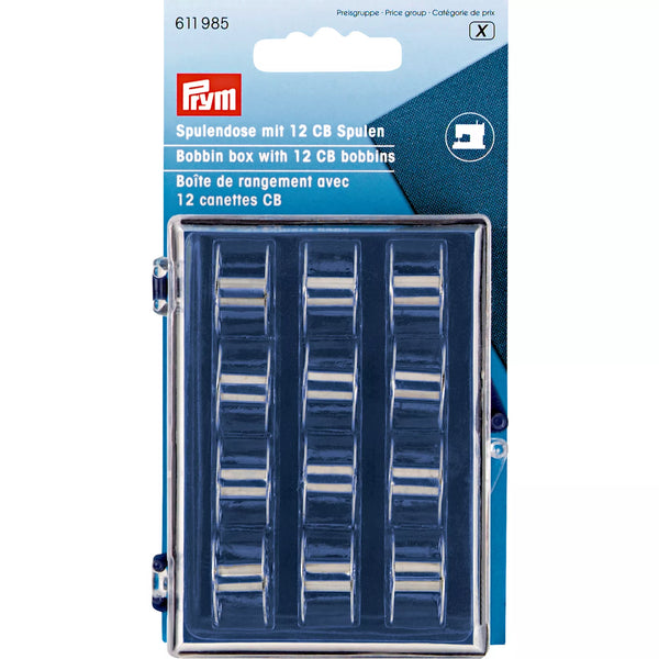 Reel cases with 12 CB plastic or metal reels