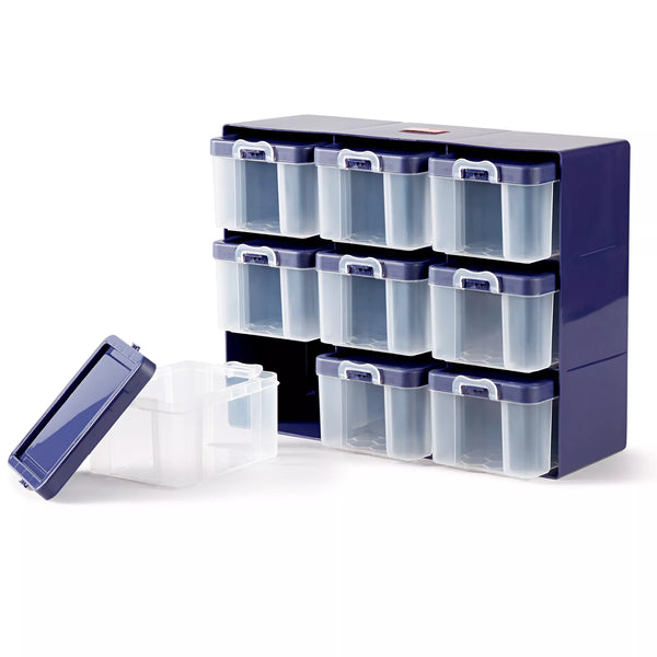 Sorting box with 9 compartments