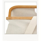 Fold&Store Basket Canvas&Bamboo