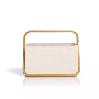 Fold&Store Basket Canvas&Bamboo