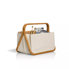 Fold&Store Basket Canvas&Bamboo