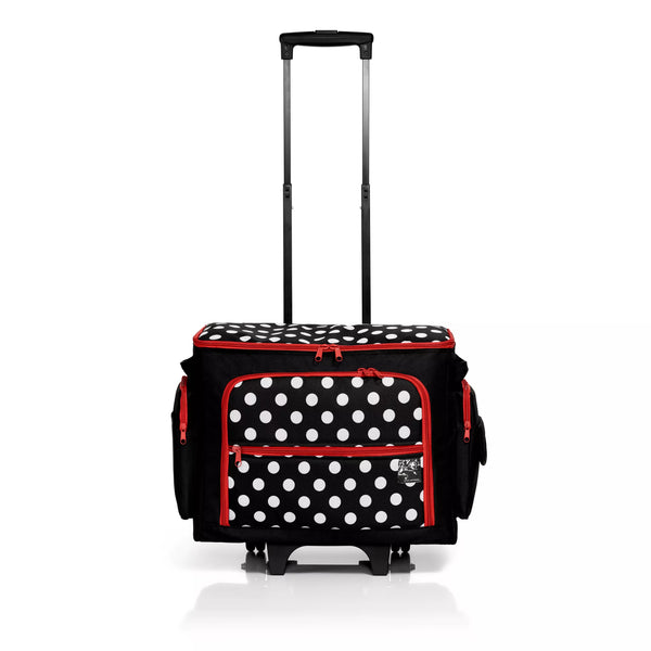 Nähmaschinen Trolley, Polka Dots