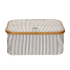 Box Canvas & Bamboo faltbar grau