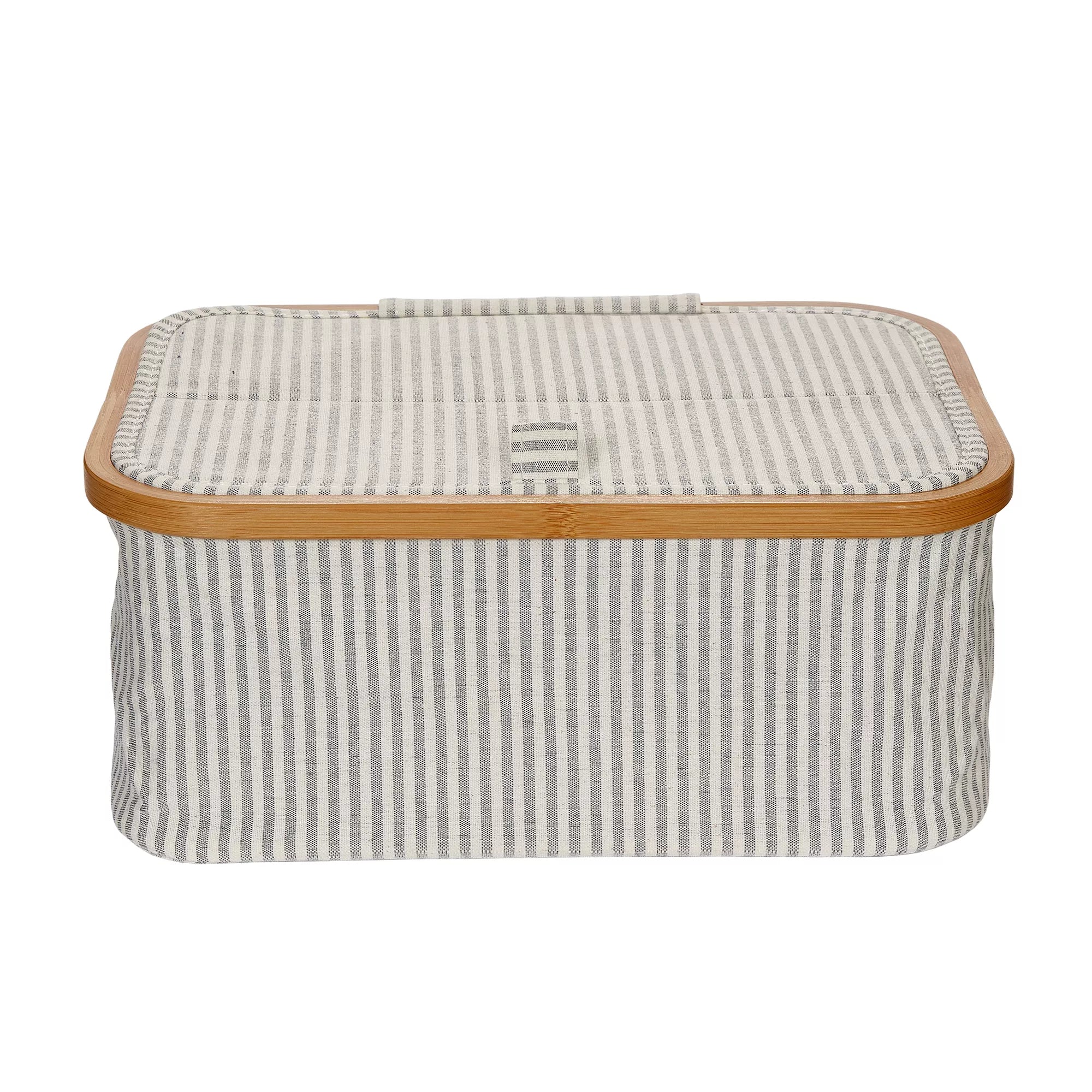 Box Canvas & Bamboo faltbar grau