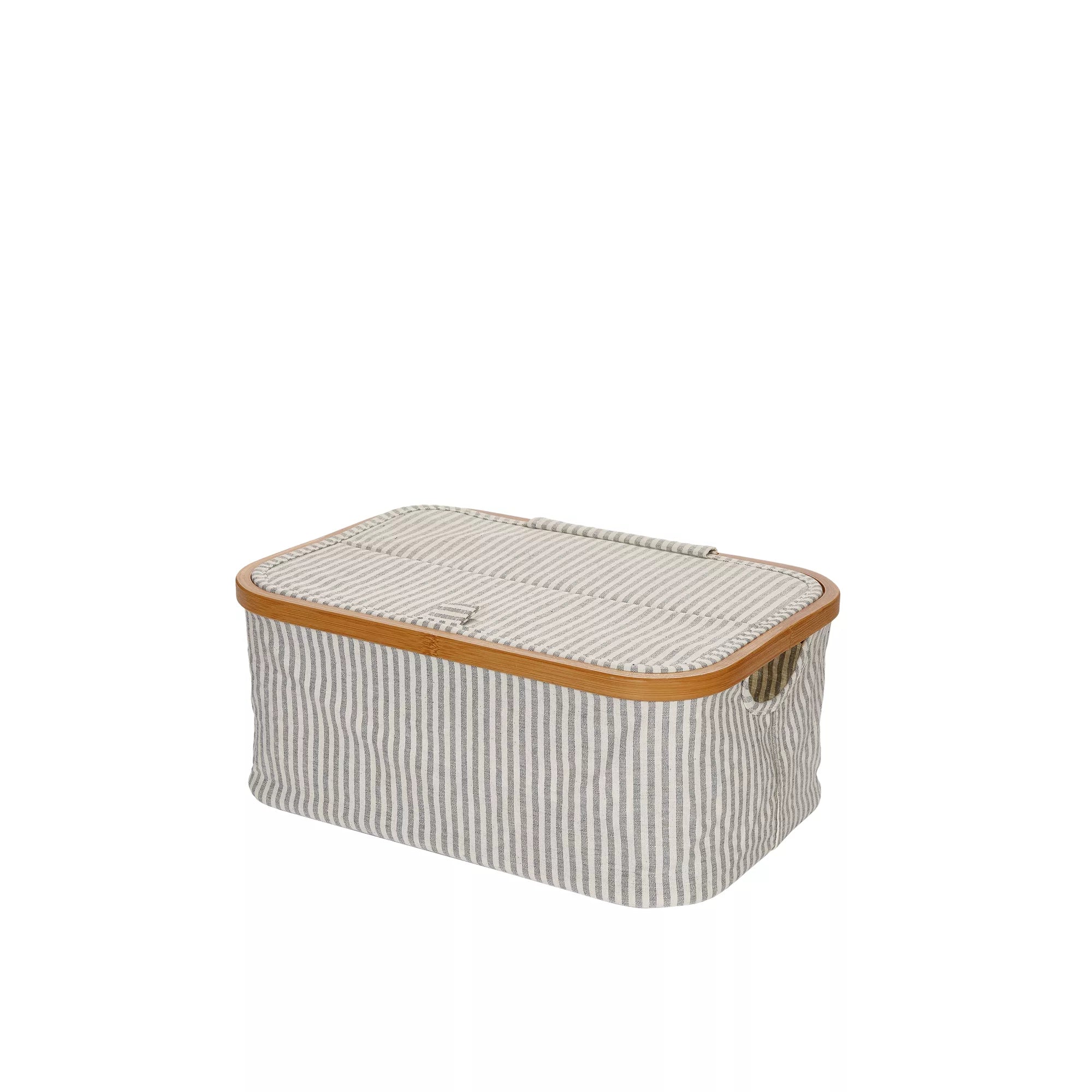 Box Canvas & Bamboo faltbar grau