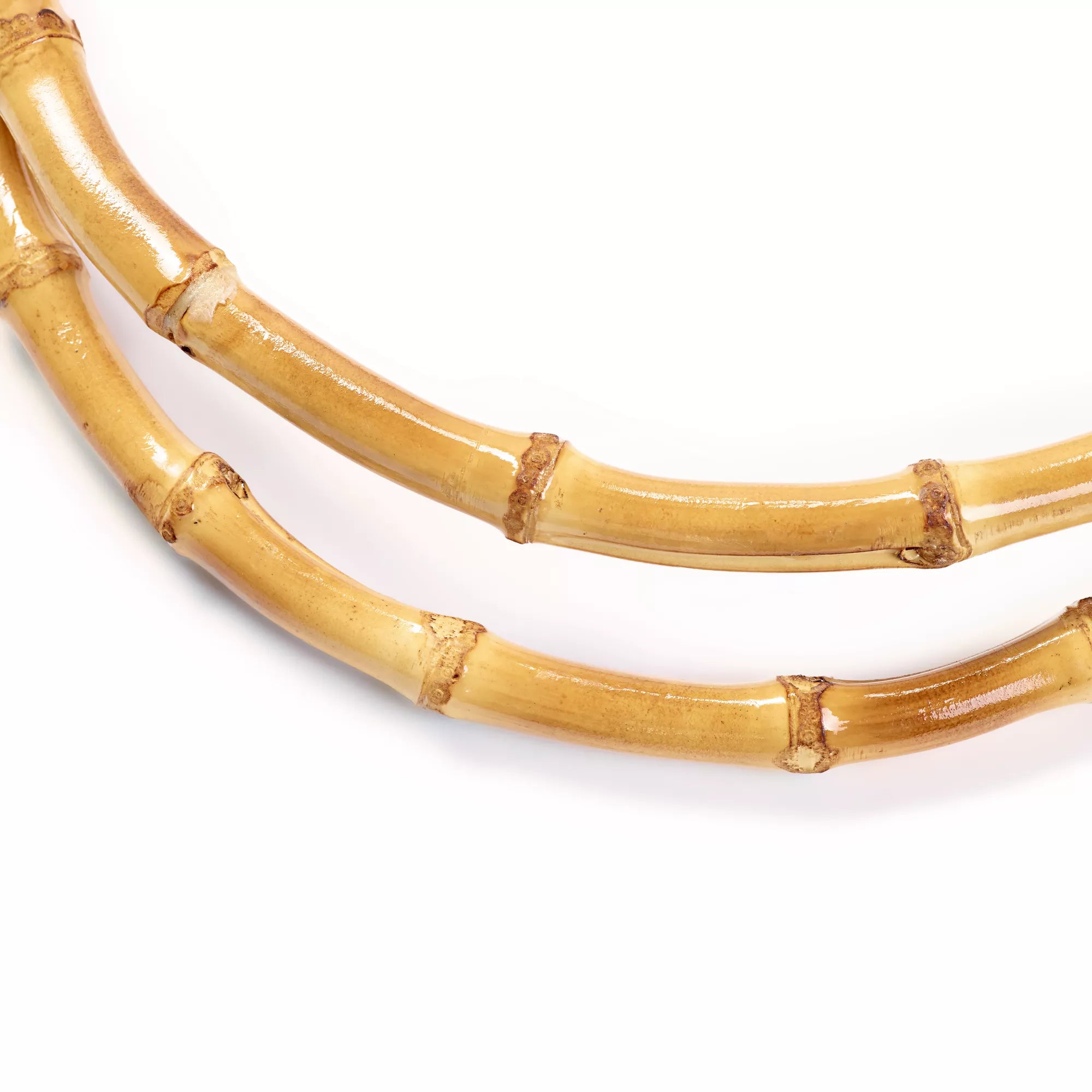 "Keiko" Bag Handles, Bamboo