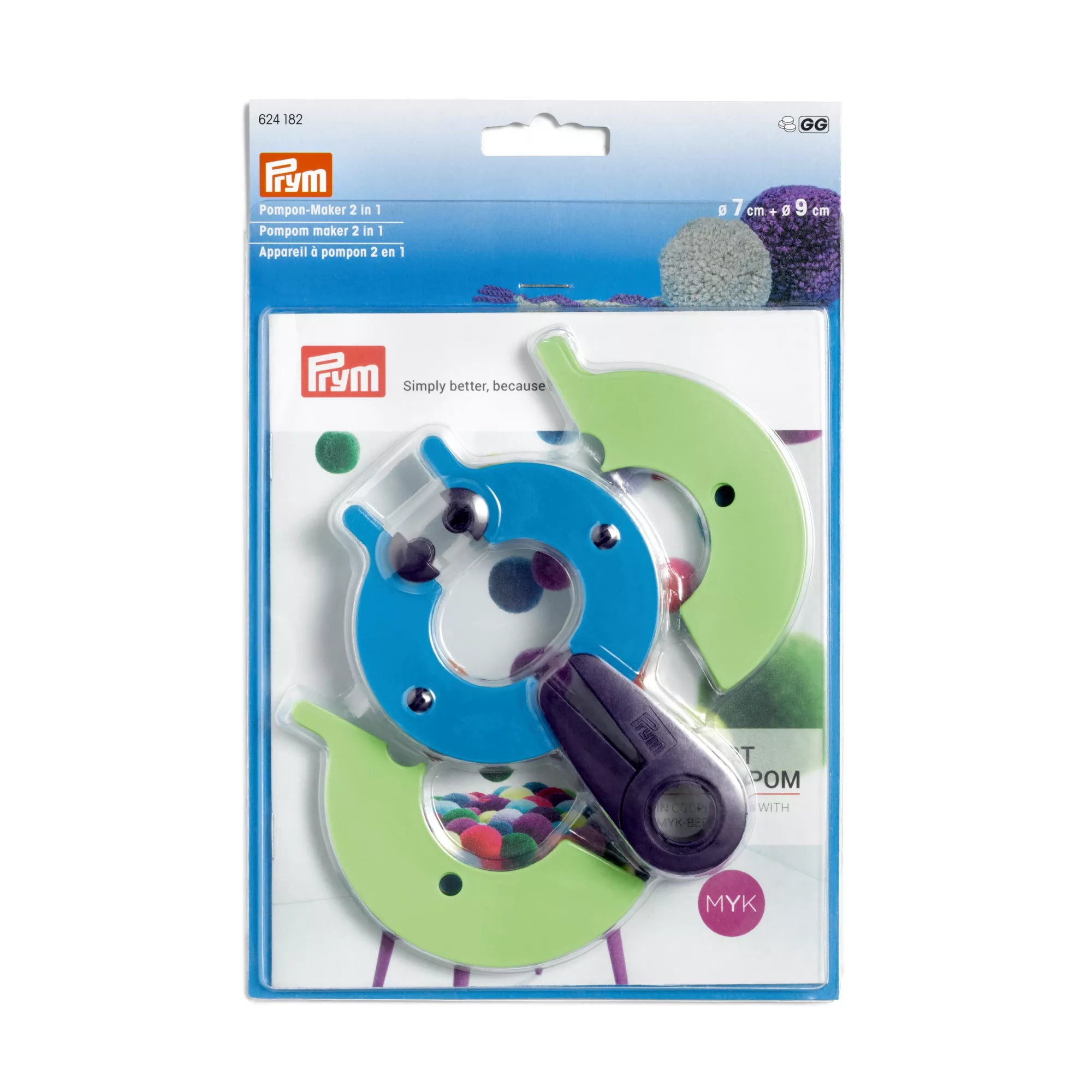 Pompon-Maker 2 in 1