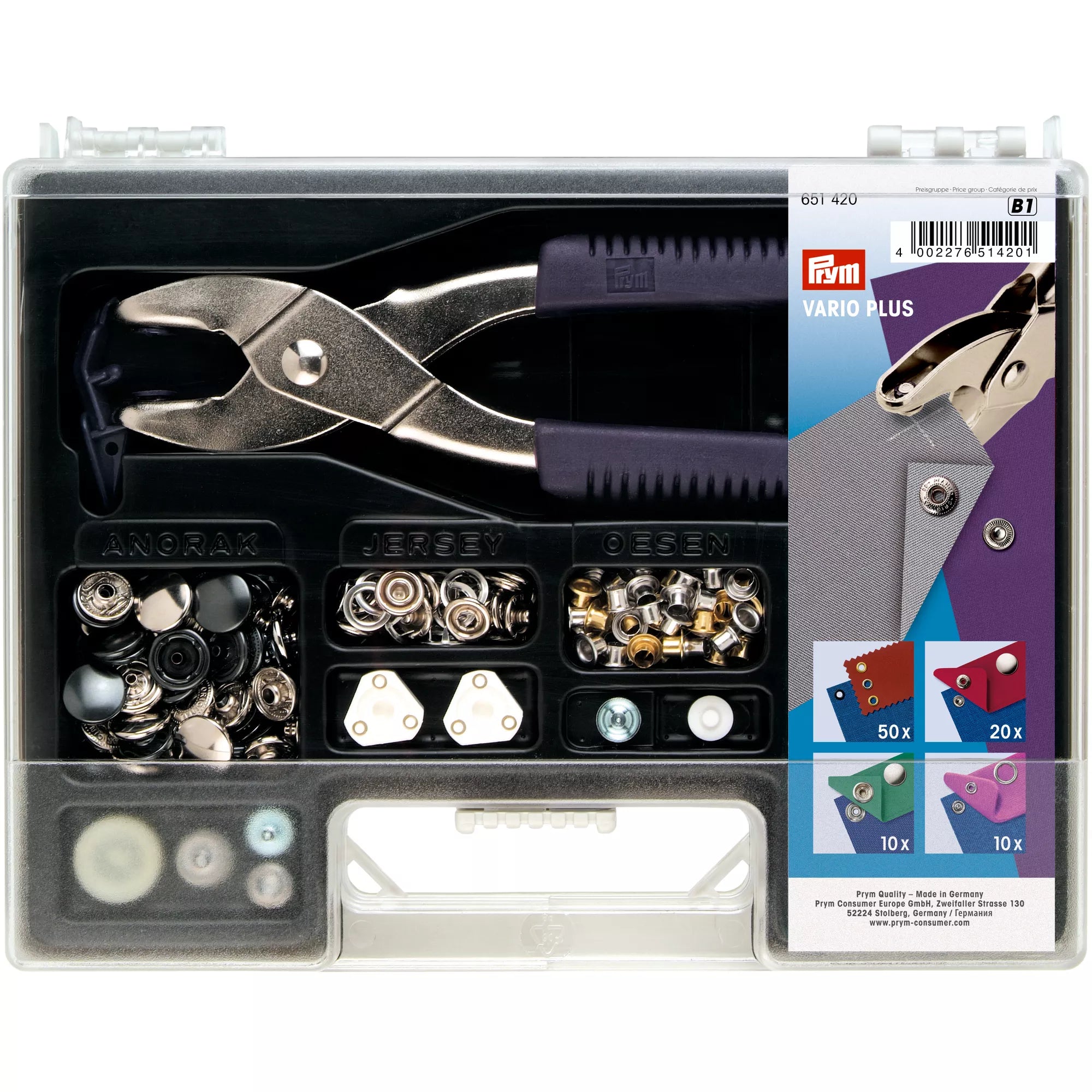 Boîte assortiment sans couture « Vario-Plus »