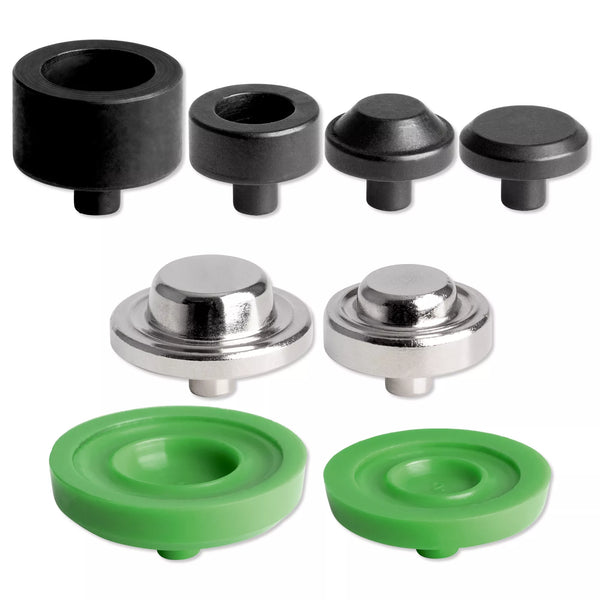 Kit d'outils pour œillets Prym avec rondelles de Ø 11 et 14 mm