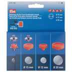 Tool set for Prym snap fasteners Anorak, 12, 15 and 20 mm