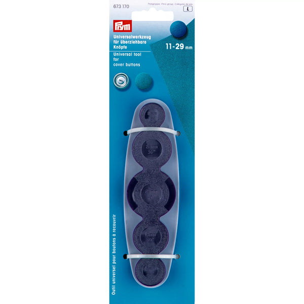 Outil pour boutons à recouvrir