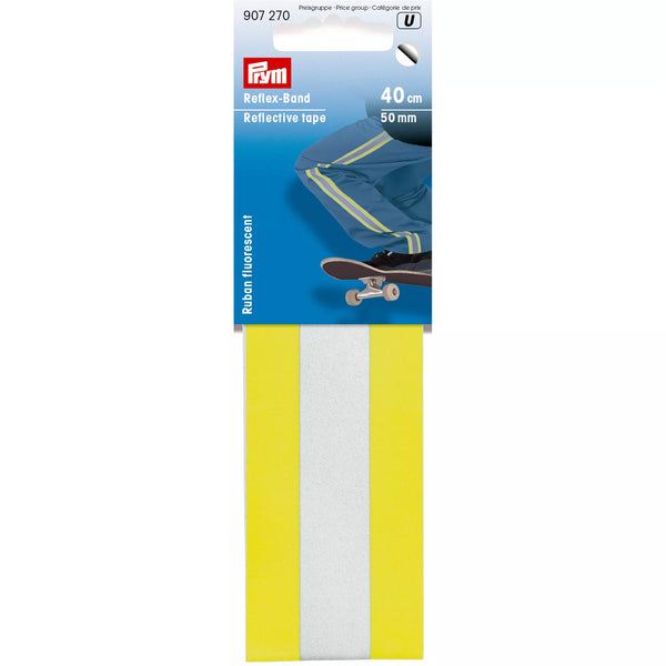 Reflective tape, self-adhesive or iron-on