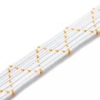 Flach-Elastic 6mm, weiß