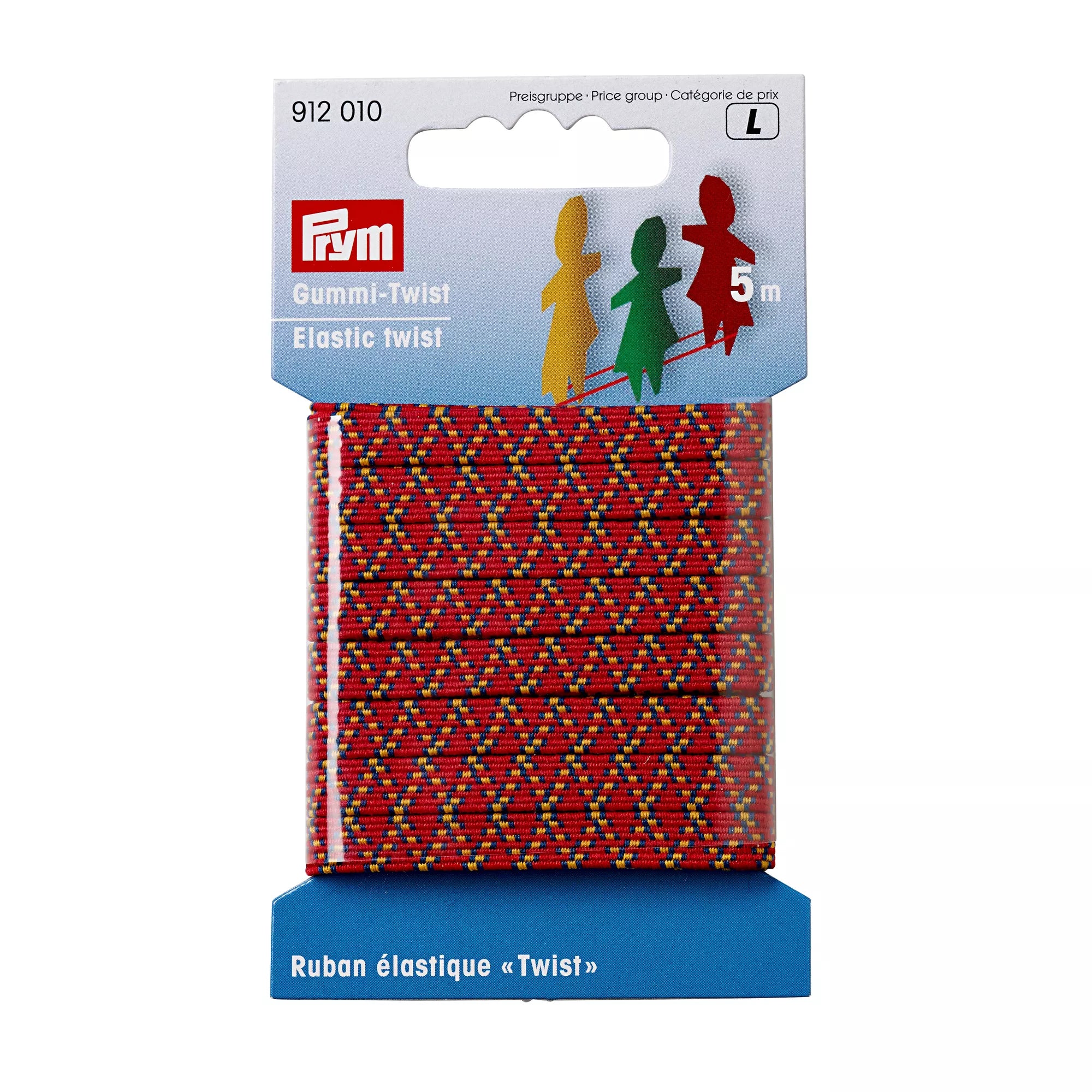 Gummitwist 6,5mm, farbig