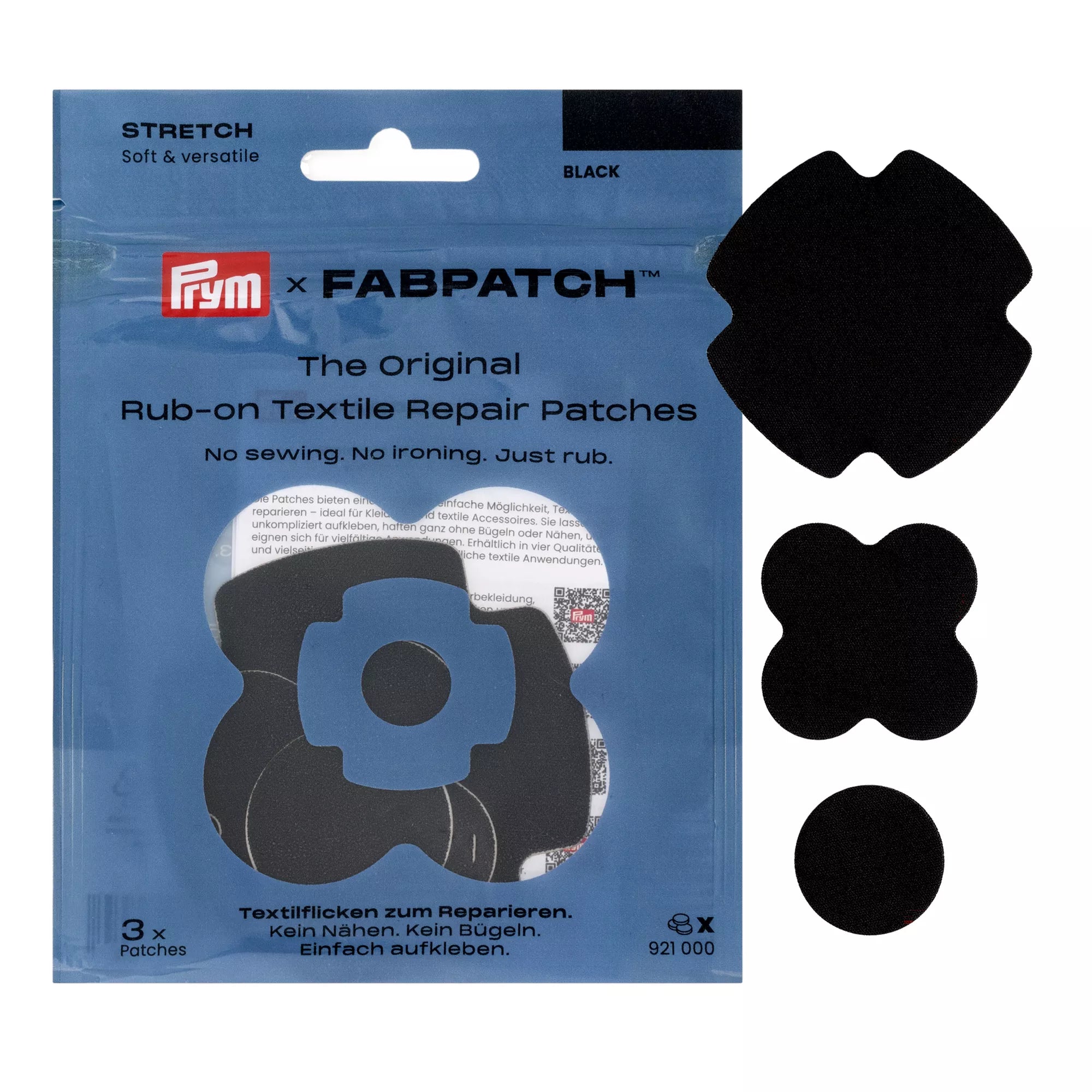 FabPatch STRETCH Iron-on Patch