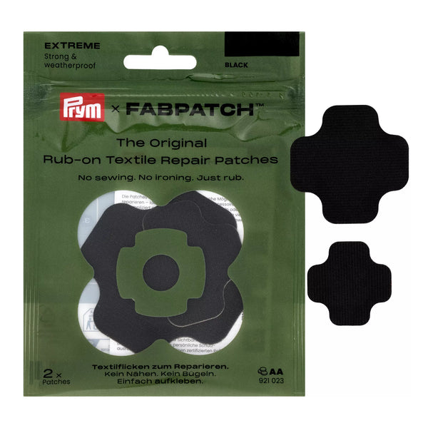 Rub-on Patch EXTREME, black