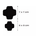 Patch à frotter EXTREME, noir