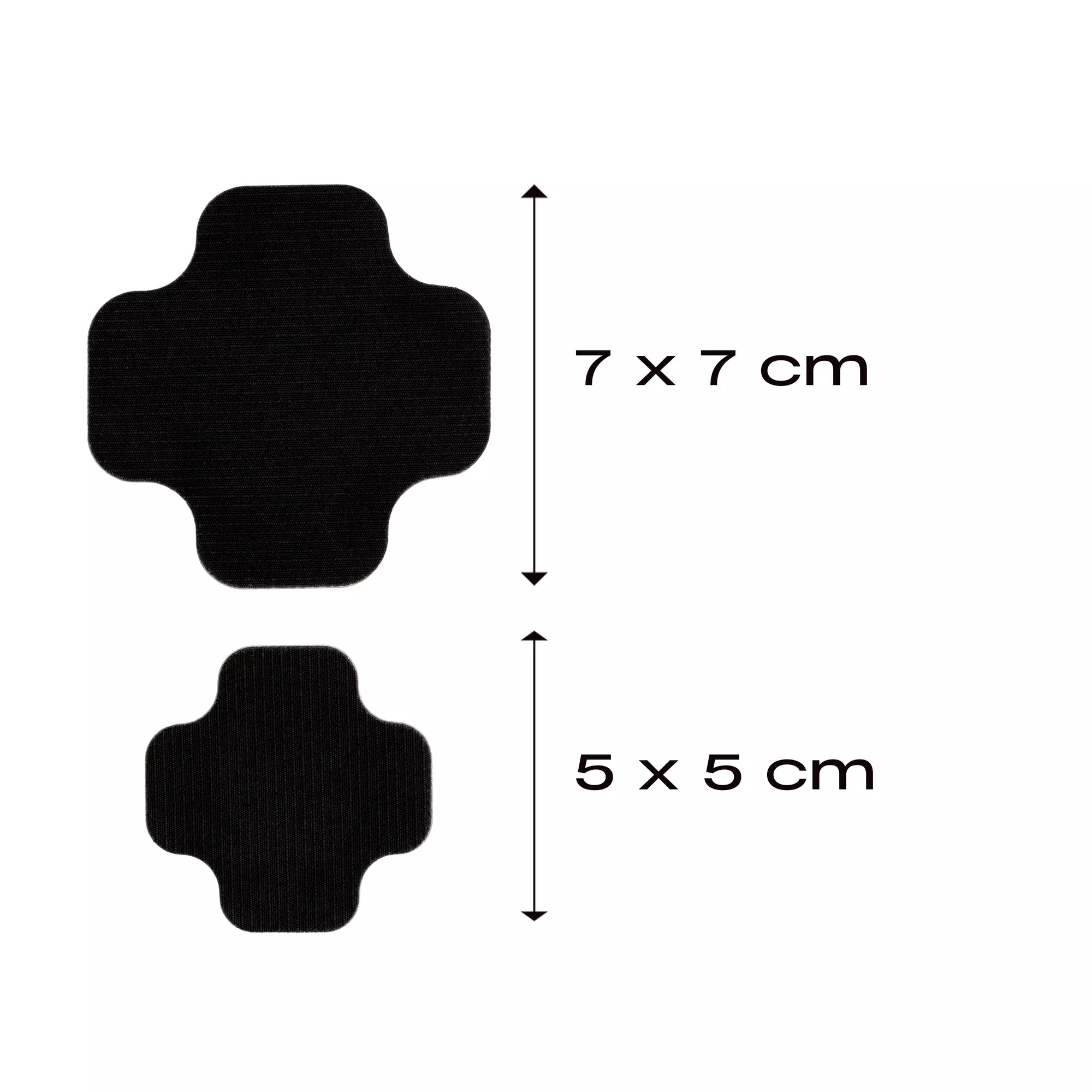Patch à frotter EXTREME, noir