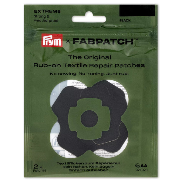Rub-on Patch EXTREME, black