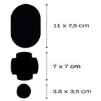 Patch auto-adhésif REPAIR KIT, noir