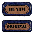 Applique Jeans DENIM, blue/brown