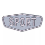 Applikation Reflex Sport, grau