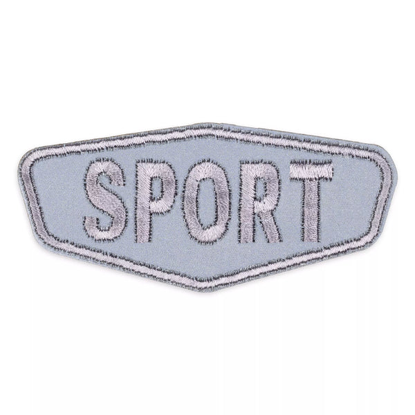 Applikation Reflex Sport, grau