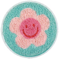Smiley appliqué, multicoloured