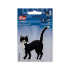 Applikation Katze, schwarz