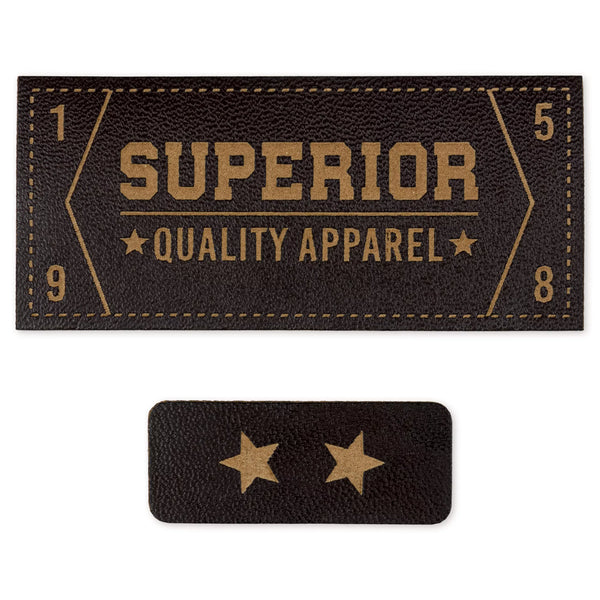 Applikation Superior, dunkelbraun