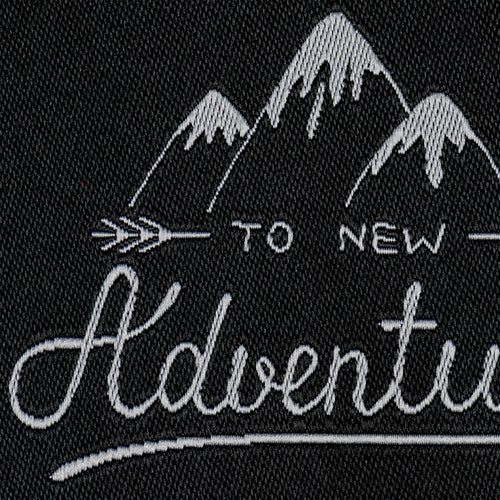 Applikation Adventures, schwarz