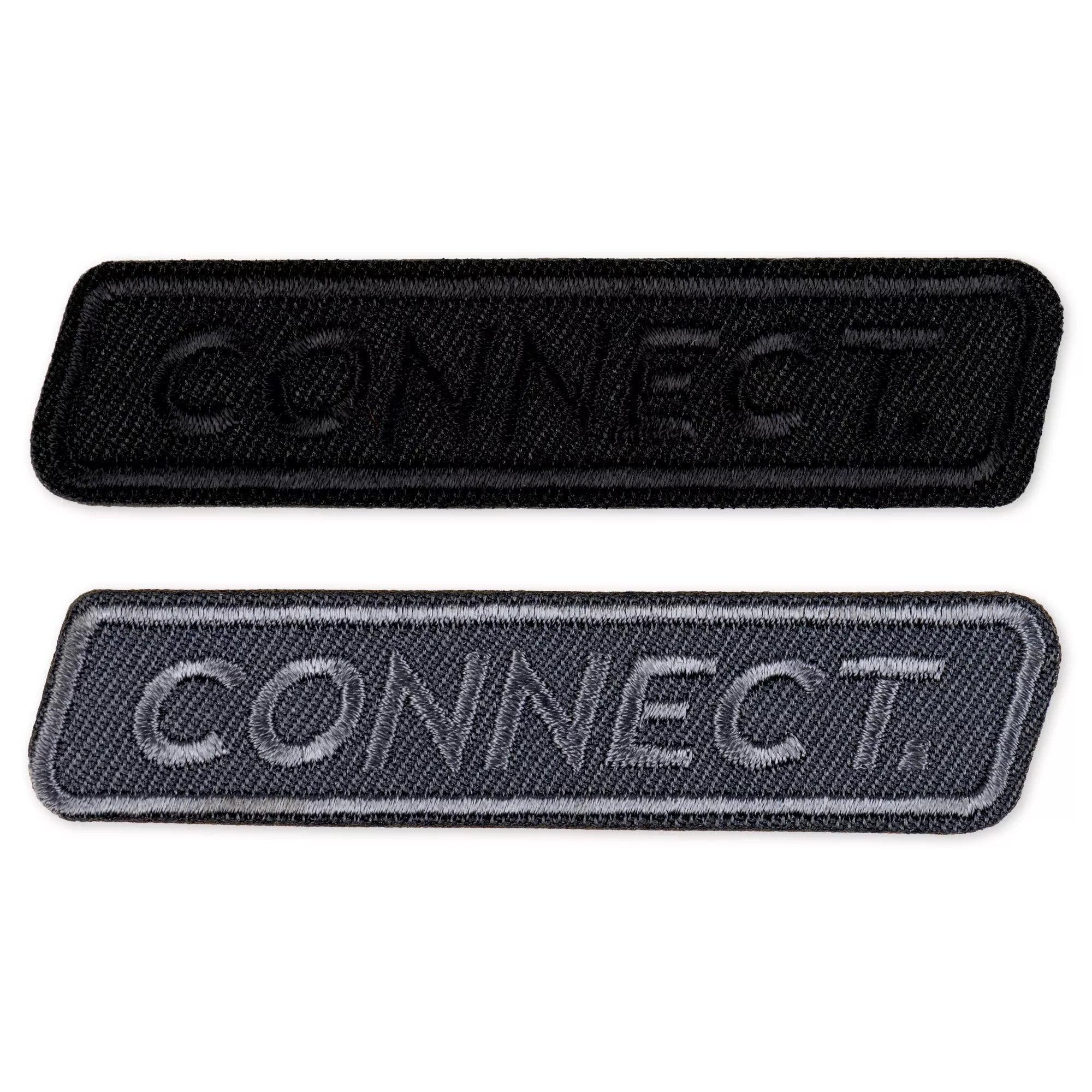 Applikation, "Connect", grau/schwarz