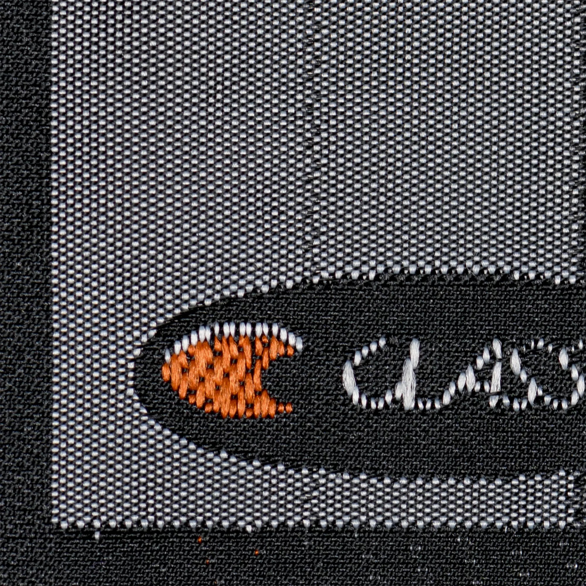 Appliqué, "Outdoor", grey/black