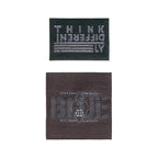 Applikation Label THINK/BLUE, grau