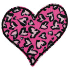Applikation Herz, pink