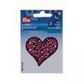Applikation Herz, pink