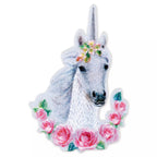 Application, licorne, blanc
