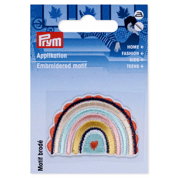 Applikation, Regenbogen, mehrfarbig