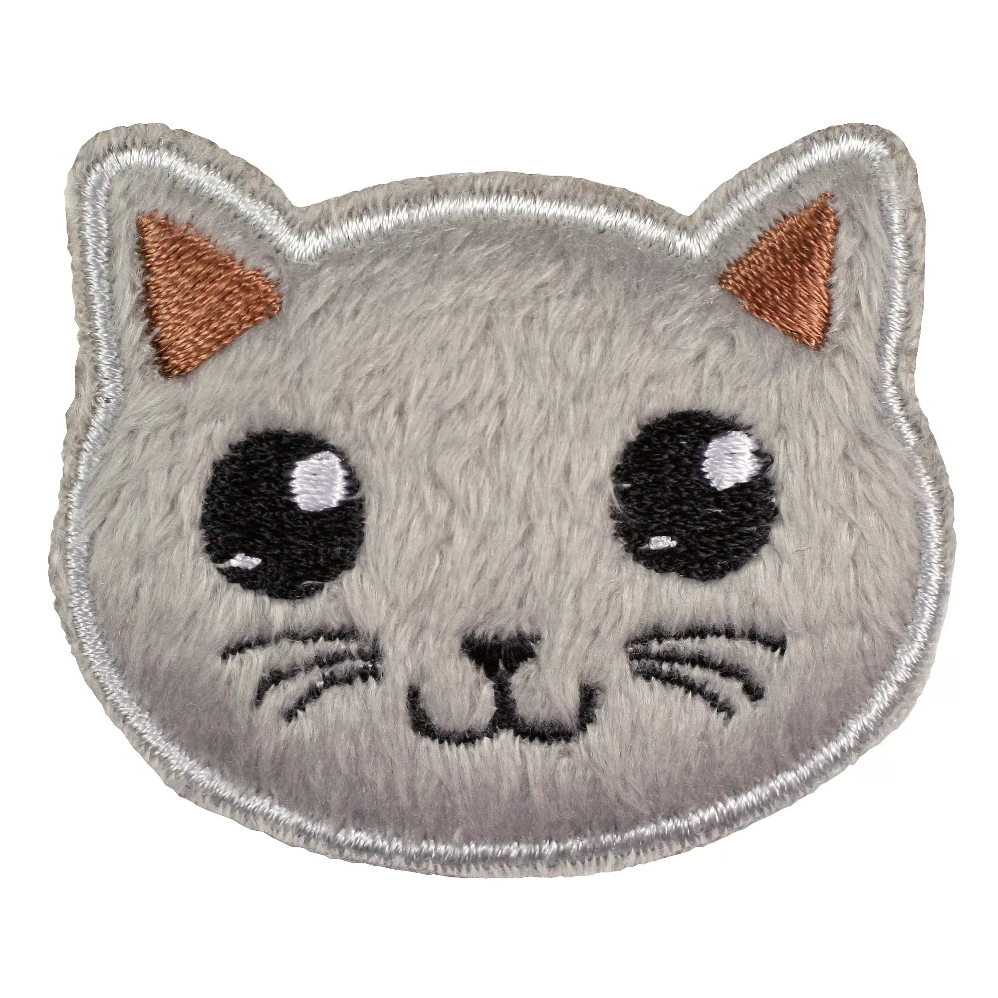 Applikation Katze, grau